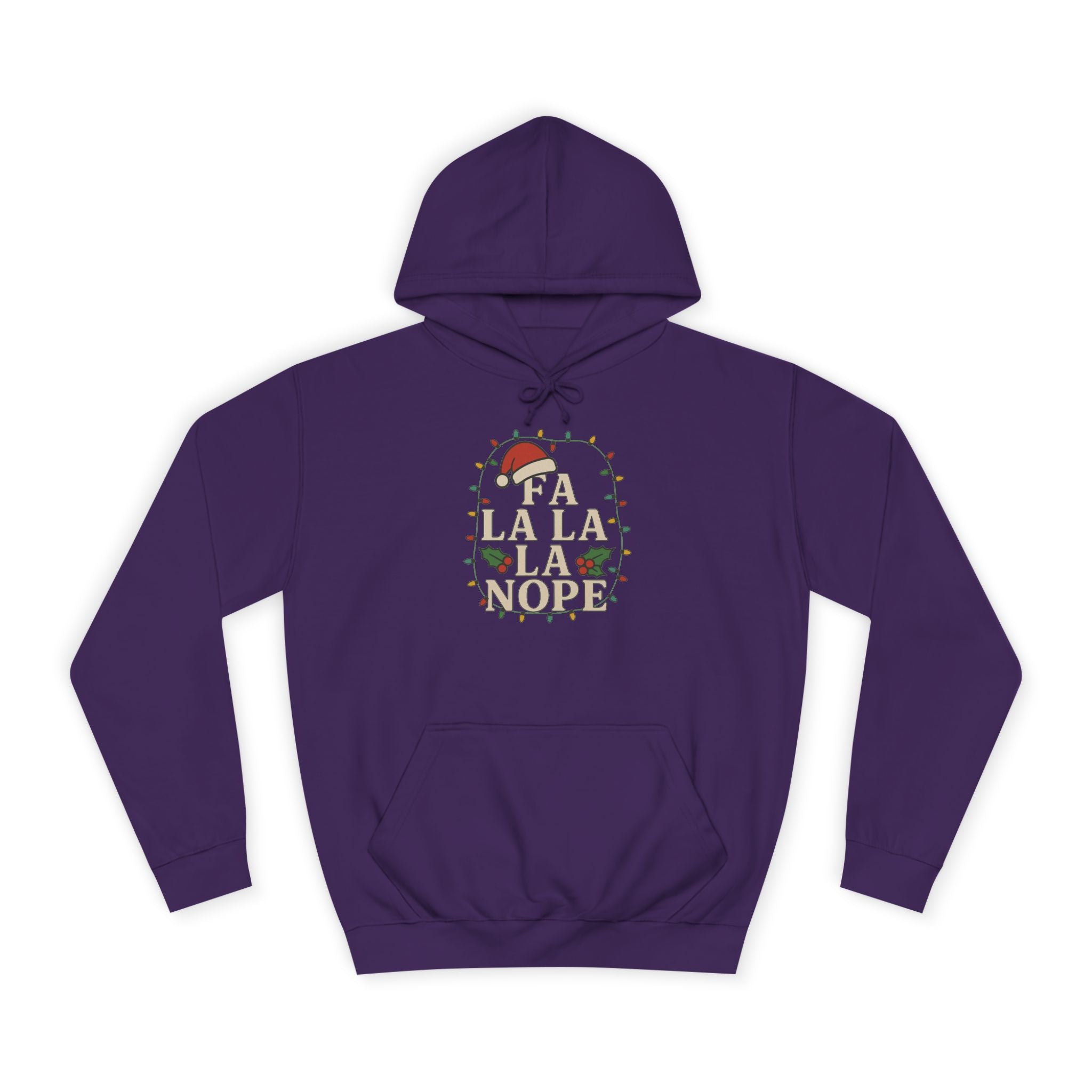Holiday Cheer Unisex Hoodie - 'Fa La La La More'