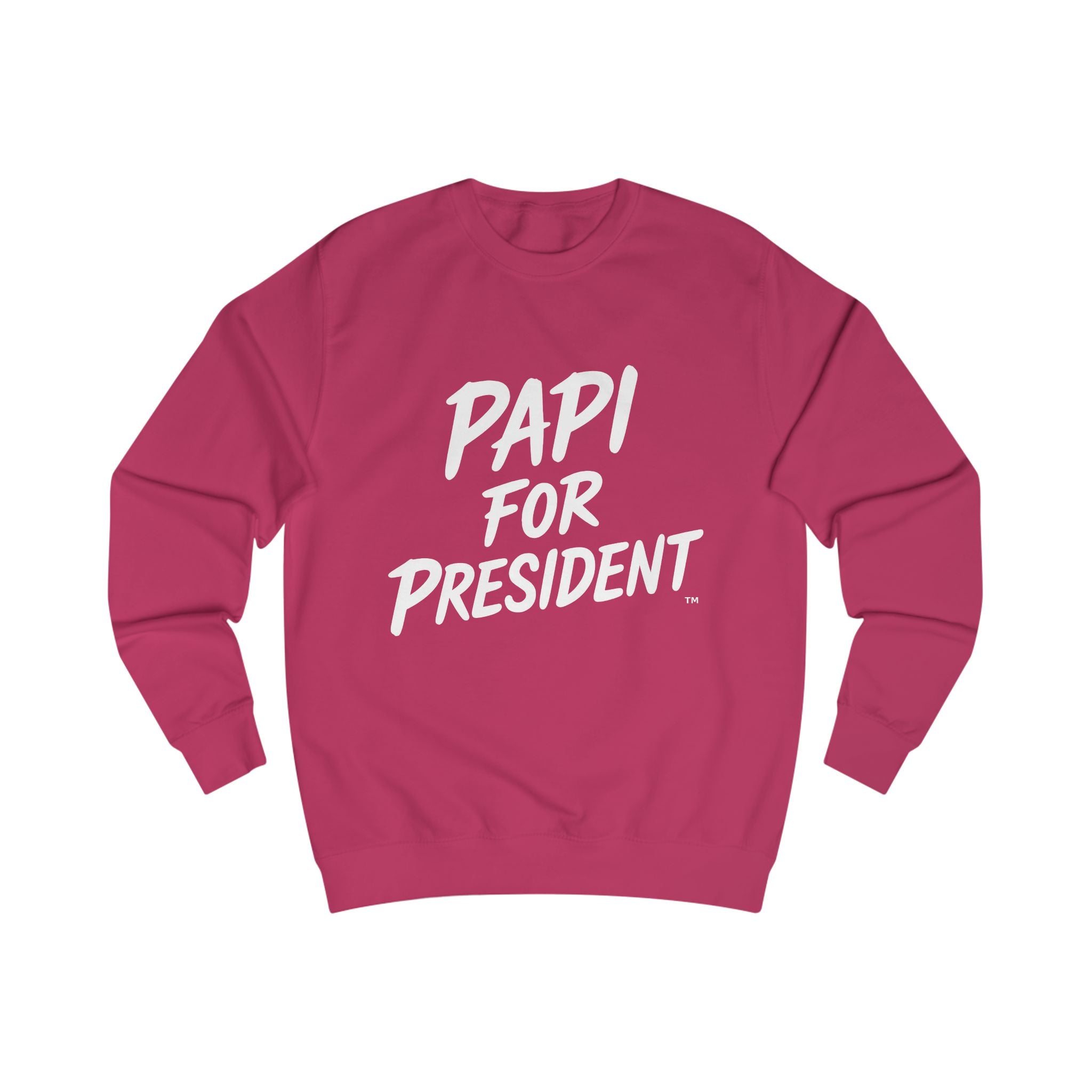 Papi for President Sweatshirt - Unisex Gray Casual Wear