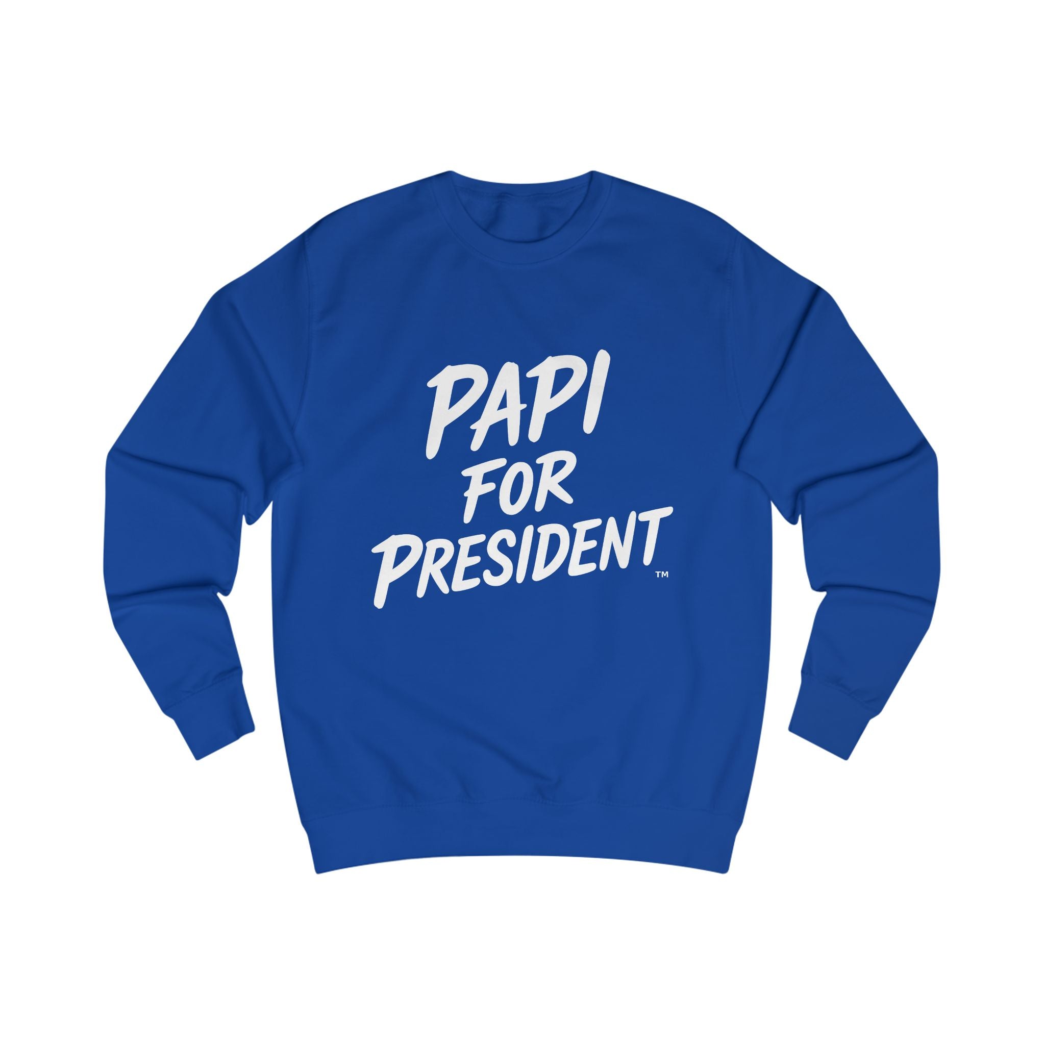 Papi for President Sweatshirt - Unisex Gray Casual Wear