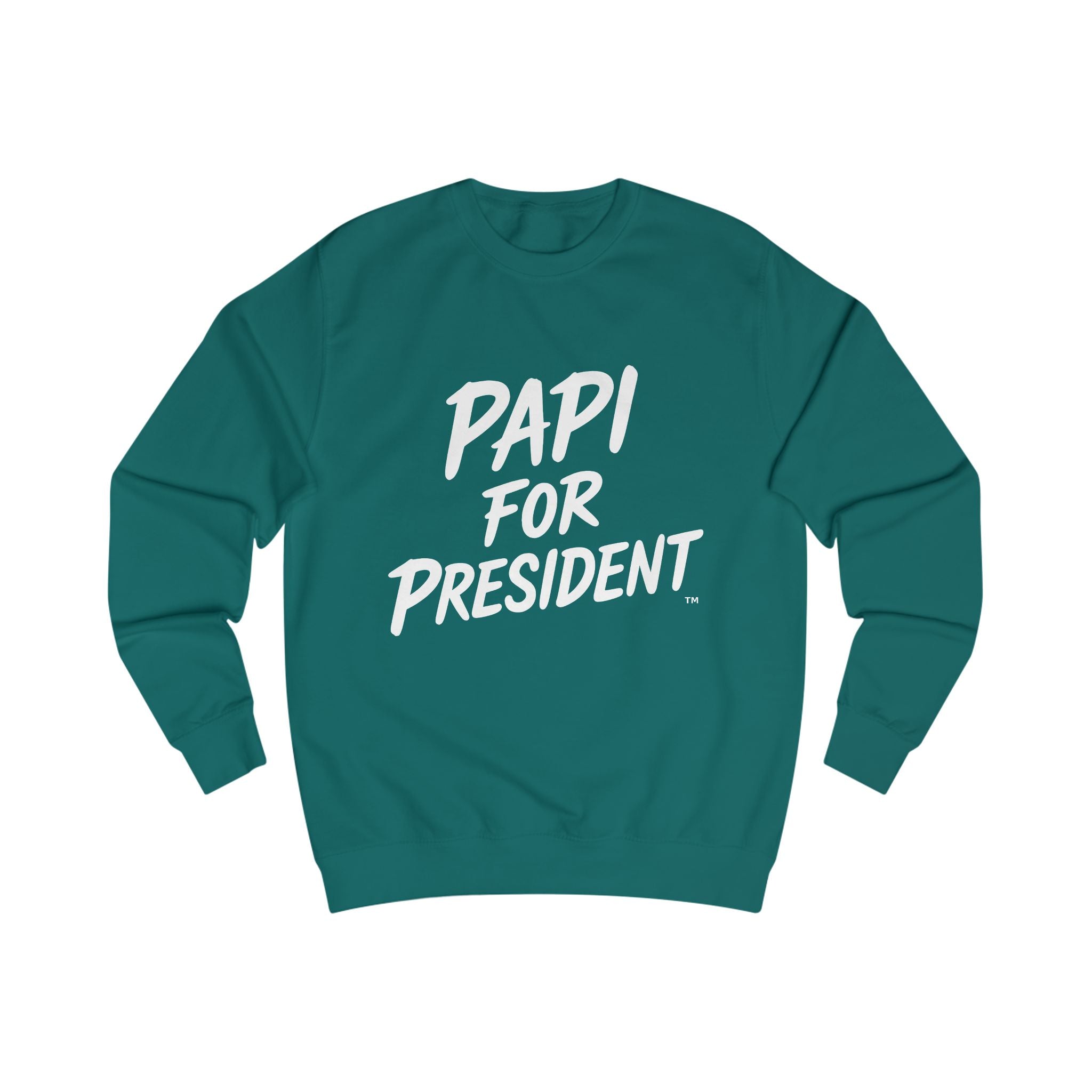 Papi for President Sweatshirt - Unisex Gray Casual Wear