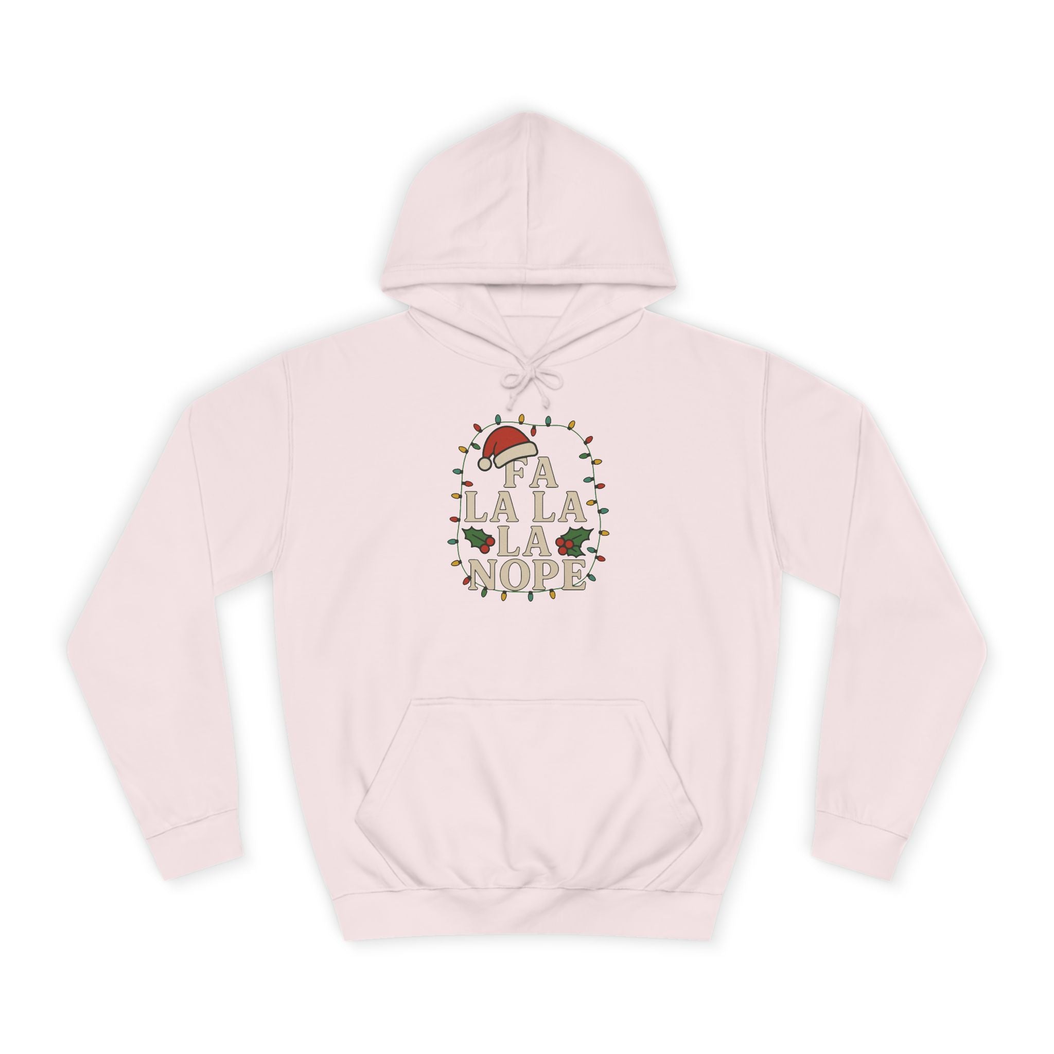 Holiday Cheer Unisex Hoodie - 'Fa La La La More'