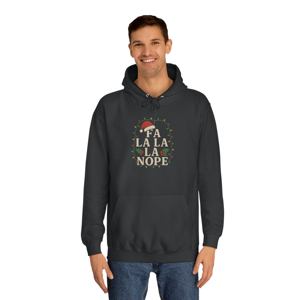 Holiday Cheer Unisex Hoodie - 'Fa La La La More'