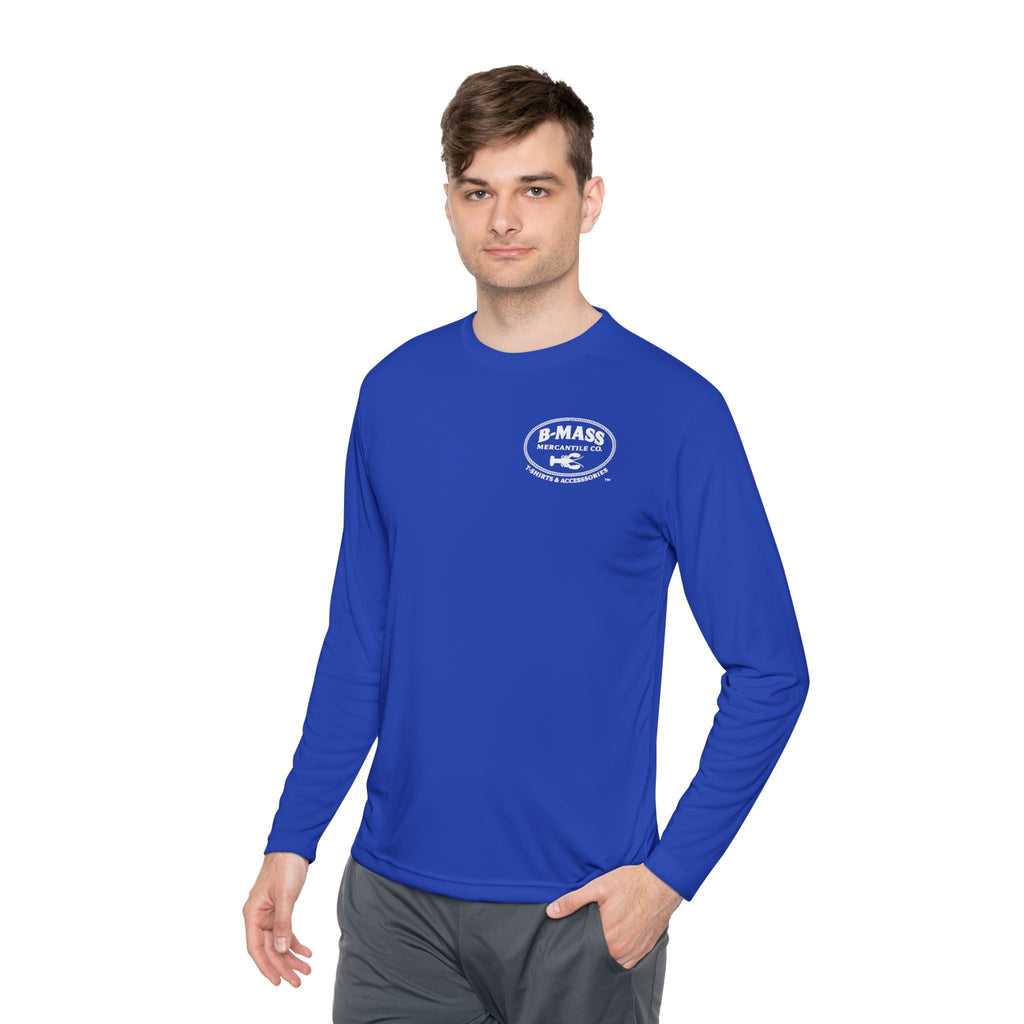 Vibrant Unisex Long Sleeve Tee with B-Mass Logo