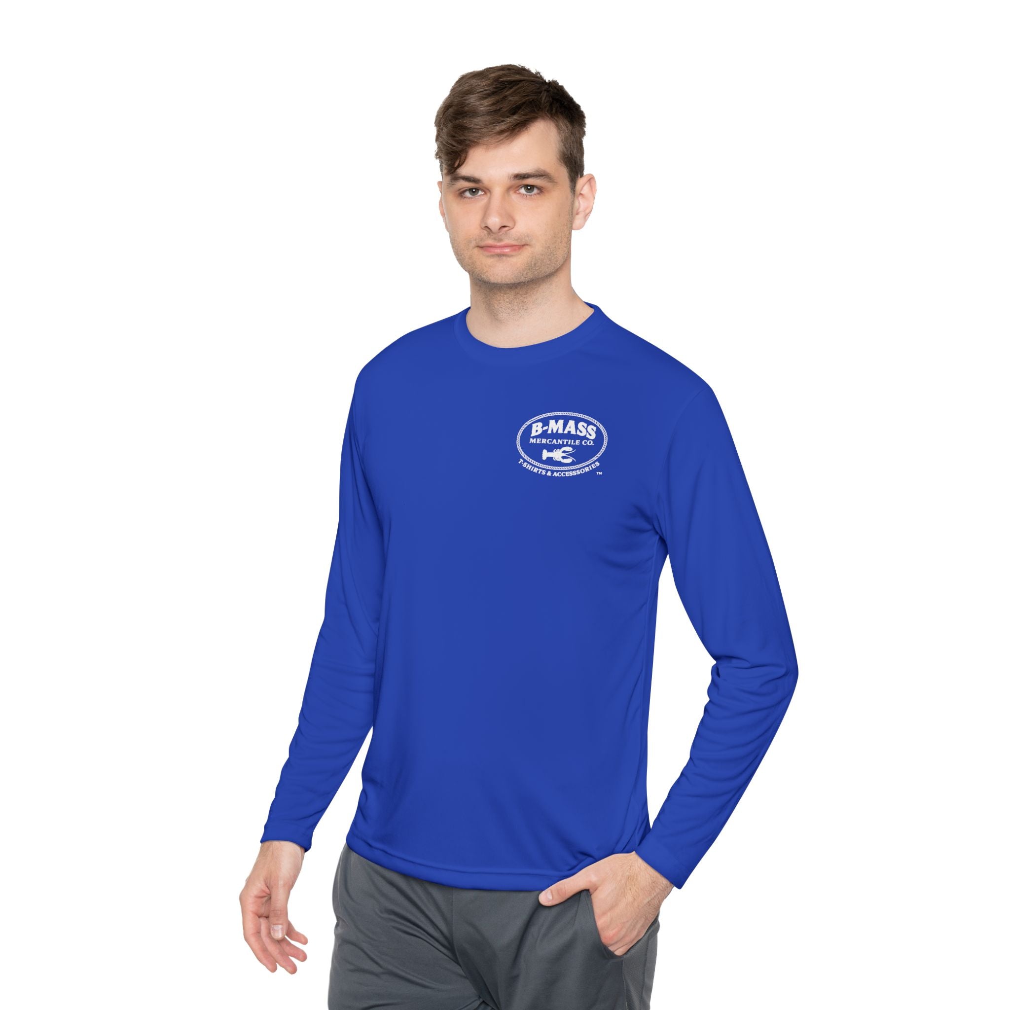 Vibrant Unisex Long Sleeve Tee with B-Mass Logo