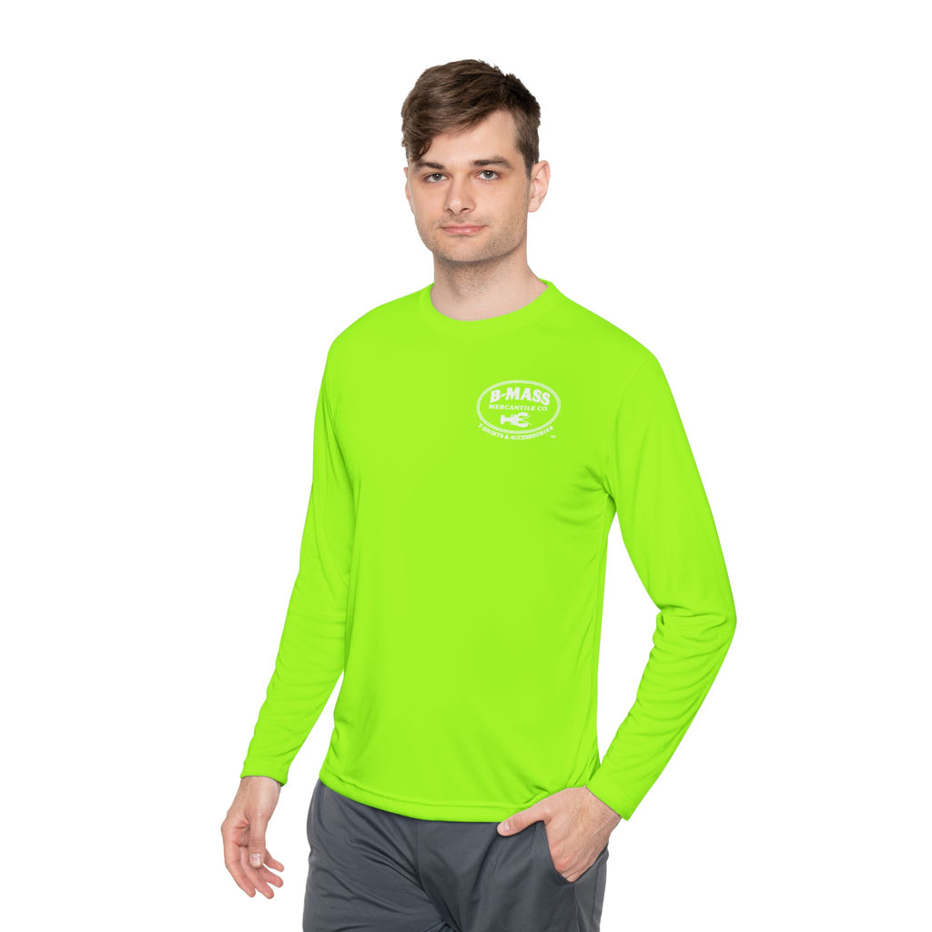 Vibrant Unisex Long Sleeve Tee with B-Mass Logo