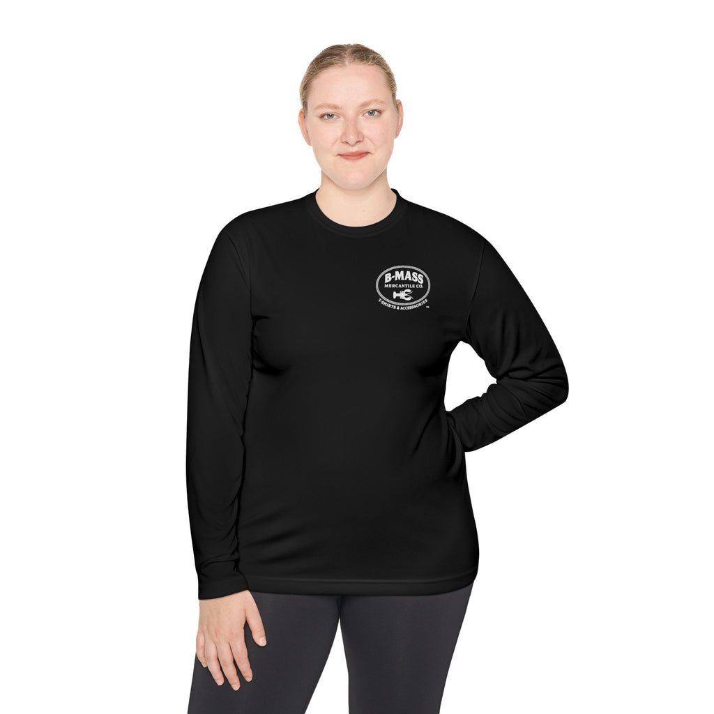 Vibrant Unisex Long Sleeve Tee with B-Mass Logo