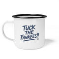 Fun Enamel Camp Cup - 'Tuck the Fankees!!' Design - Perfect for Outdoors and Celebrations