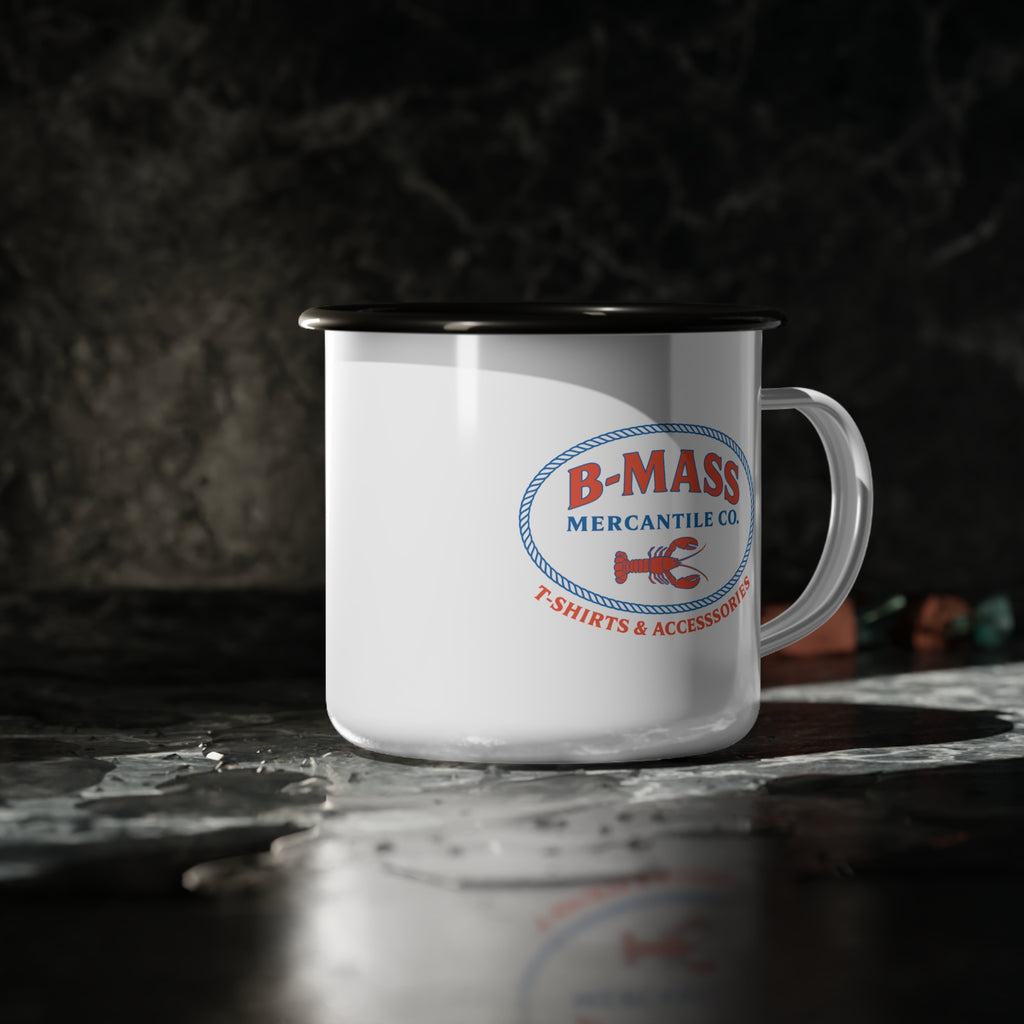 B-Mass Enamel Camp Cup - Durable & Stylish Mug for Adventures