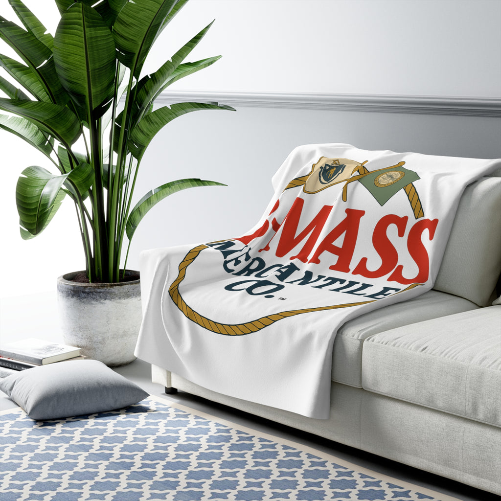 Cozy Sherpa Fleece Blanket - B-Mass Mercantile Co. Design