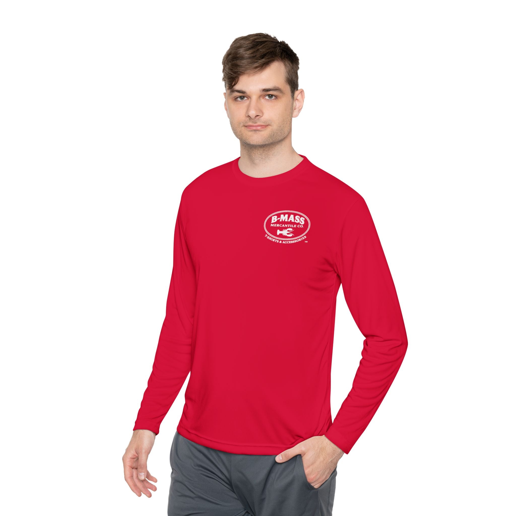 Vibrant Unisex Long Sleeve Tee with B-Mass Logo