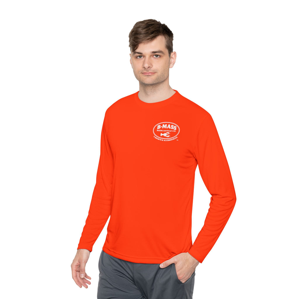 Vibrant Unisex Long Sleeve Tee with B-Mass Logo