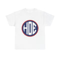HOE Monogram T‑Shirt — Retro Circle Initial Tee