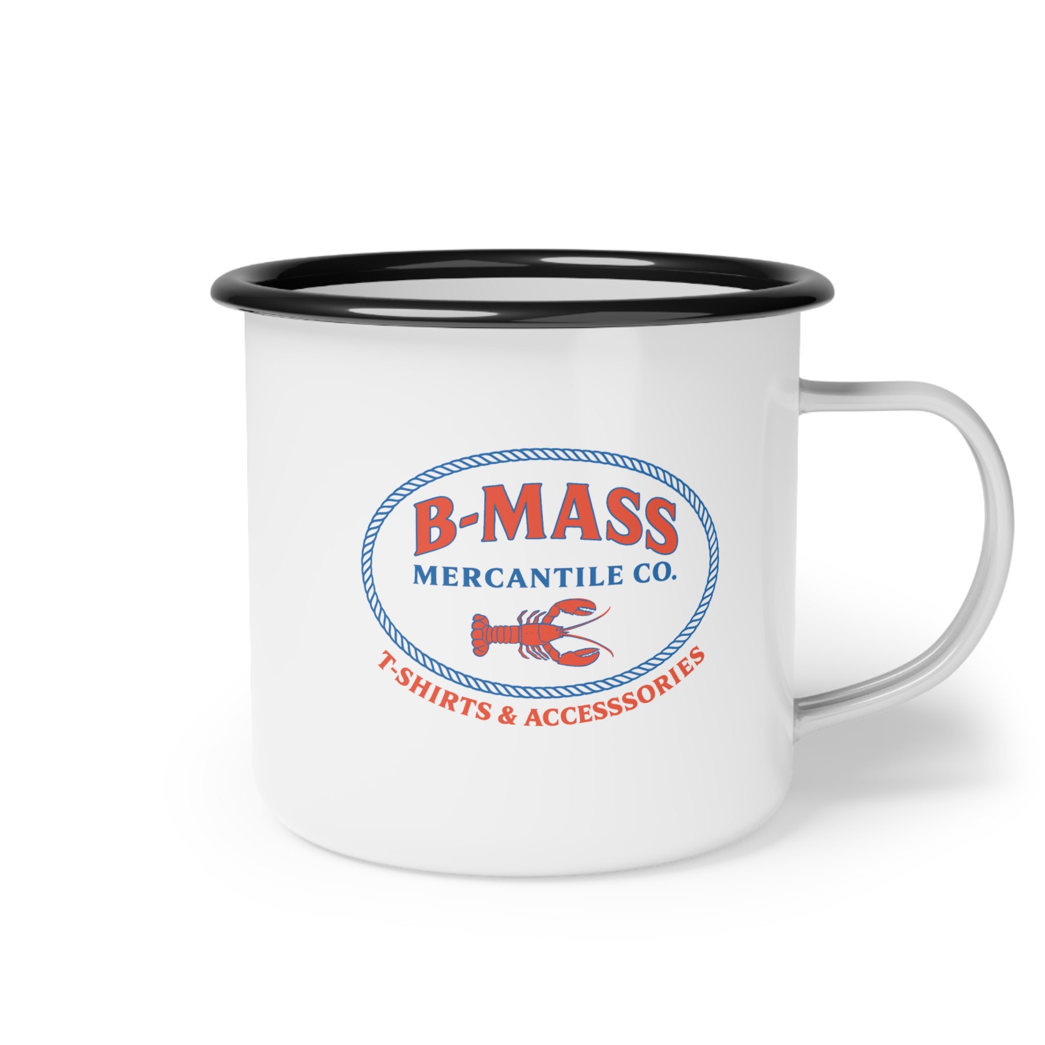 B-Mass Enamel Camp Cup - Durable & Stylish Mug for Adventures