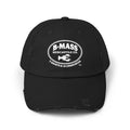 Vintage-Inspired Unisex Distressed Cap with B-Mass Mercantile Co Logo