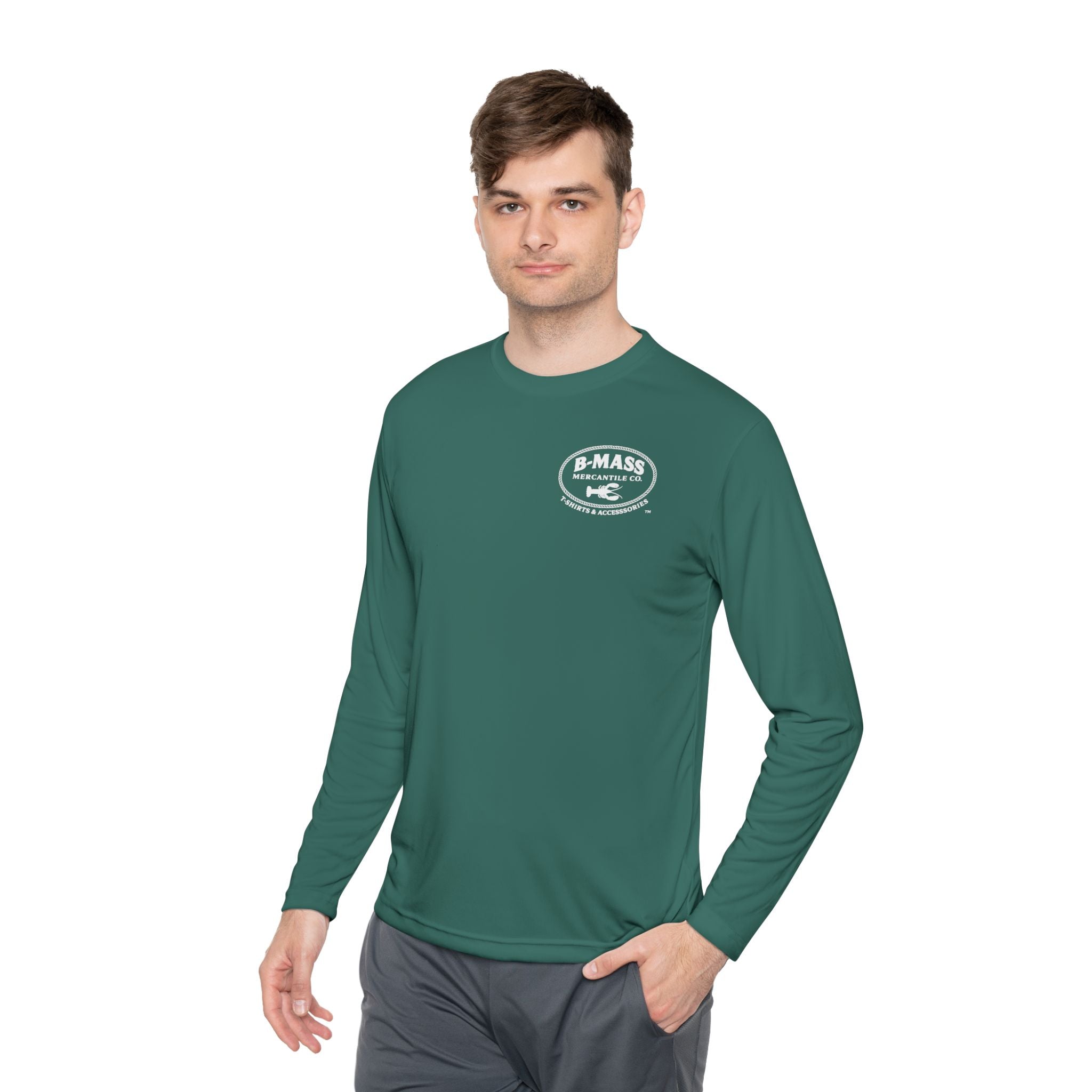 Vibrant Unisex Long Sleeve Tee with B-Mass Logo