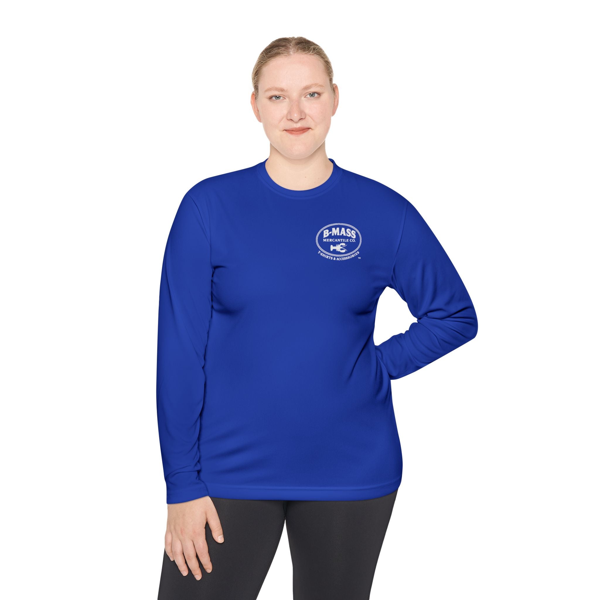 Vibrant Unisex Long Sleeve Tee with B-Mass Logo