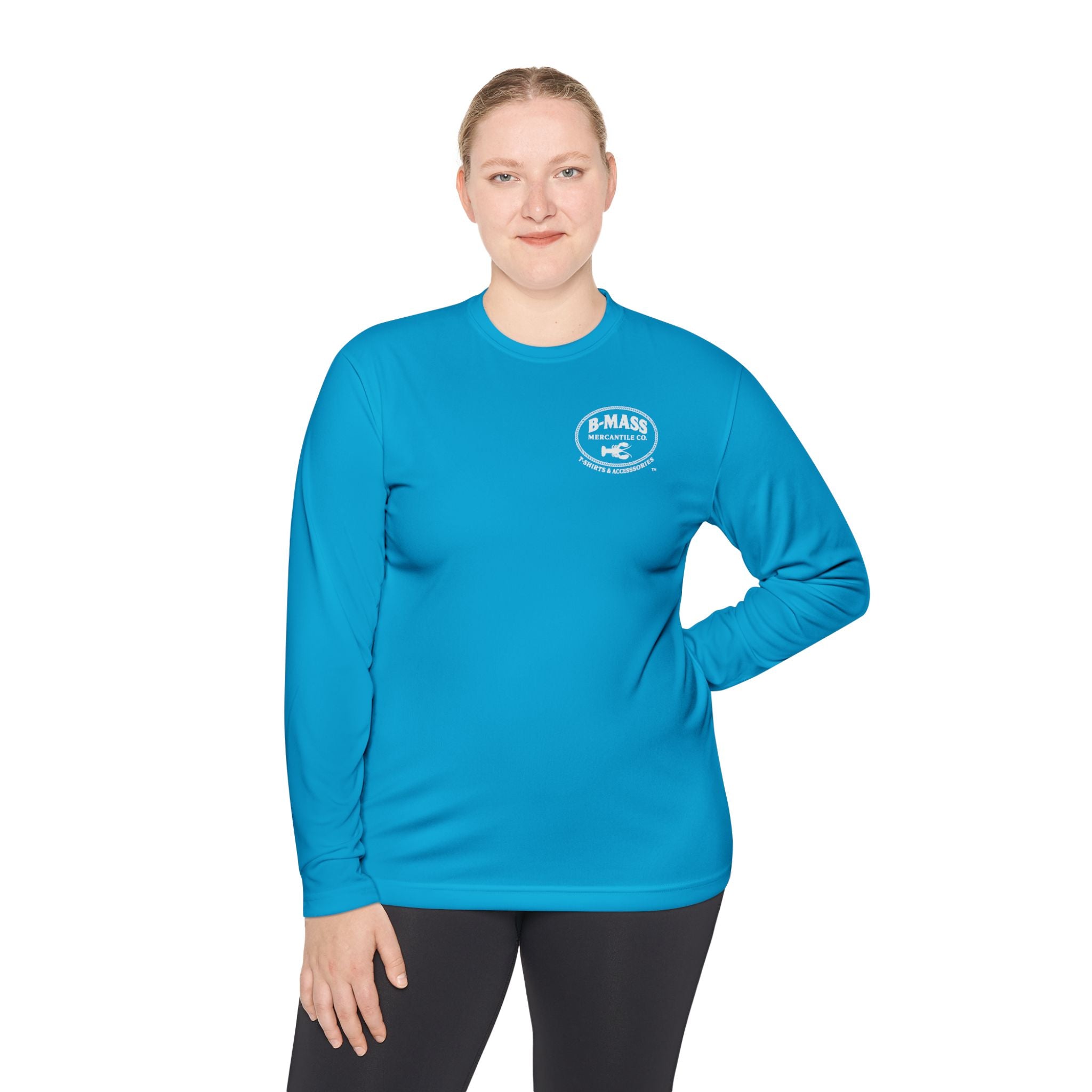 Vibrant Unisex Long Sleeve Tee with B-Mass Logo