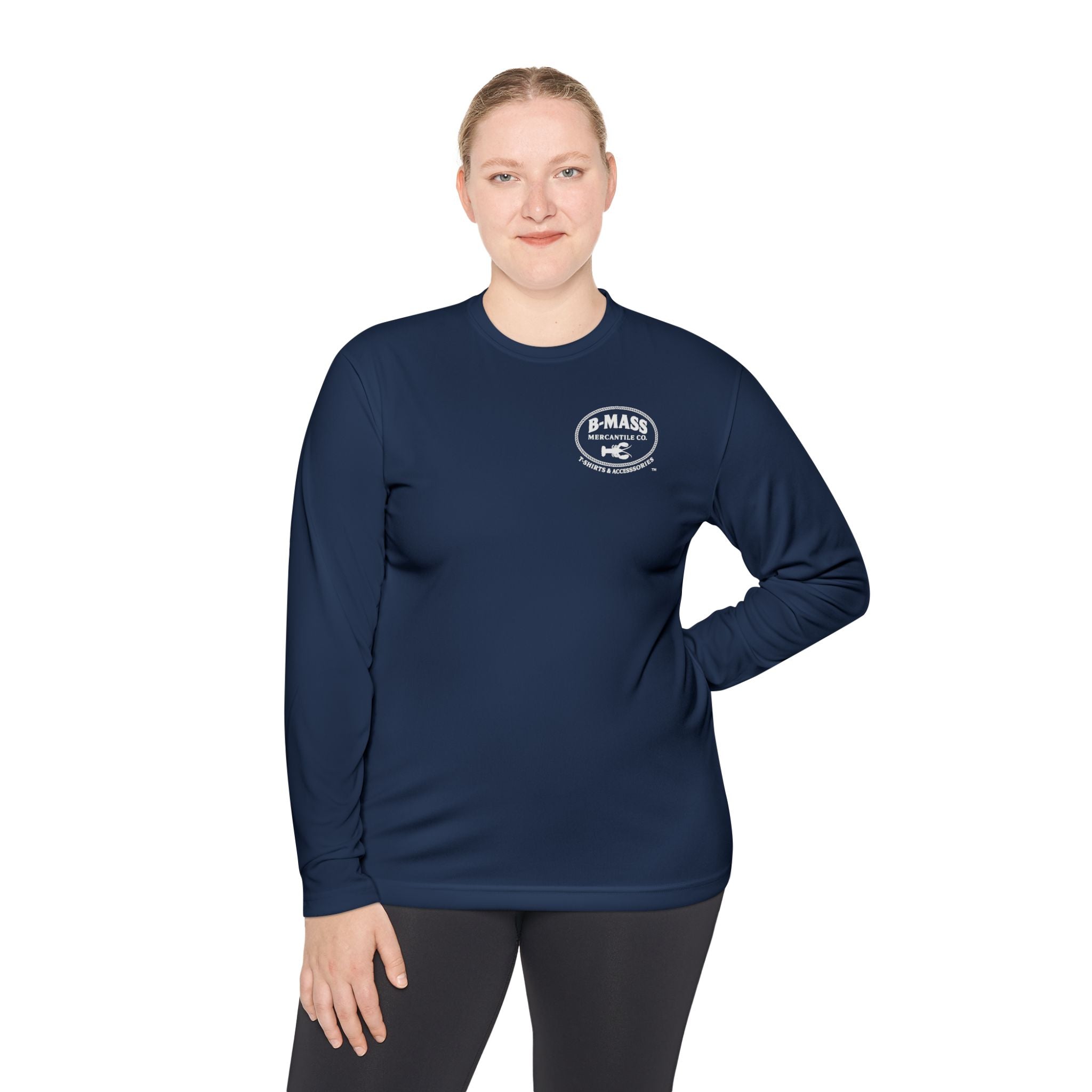 Vibrant Unisex Long Sleeve Tee with B-Mass Logo