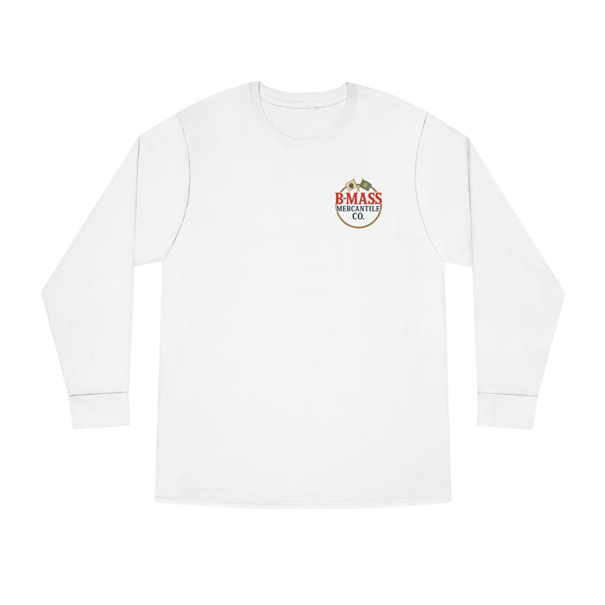 Cozy Long Sleeve Crewneck Tee with Fun Slogan