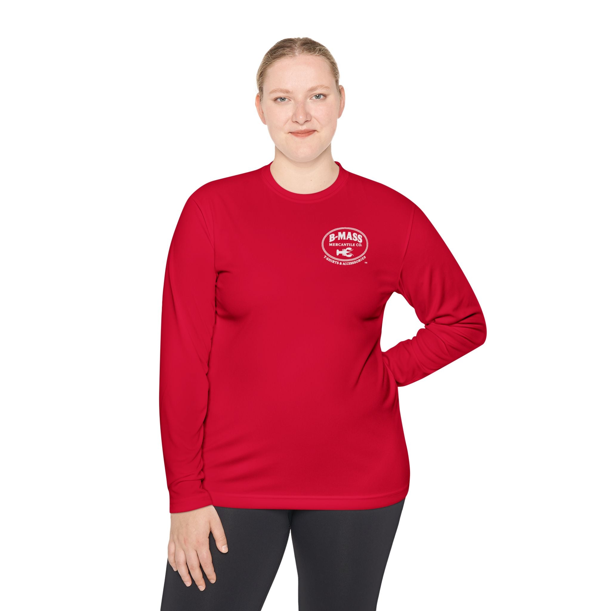 Vibrant Unisex Long Sleeve Tee with B-Mass Logo