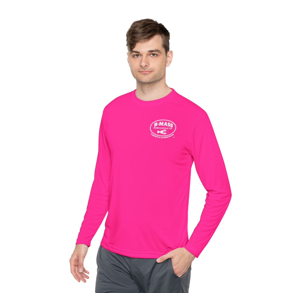 Vibrant Unisex Long Sleeve Tee with B-Mass Logo