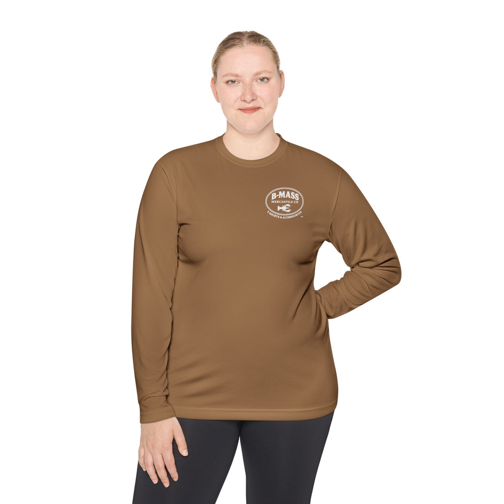 Vibrant Unisex Long Sleeve Tee with B-Mass Logo