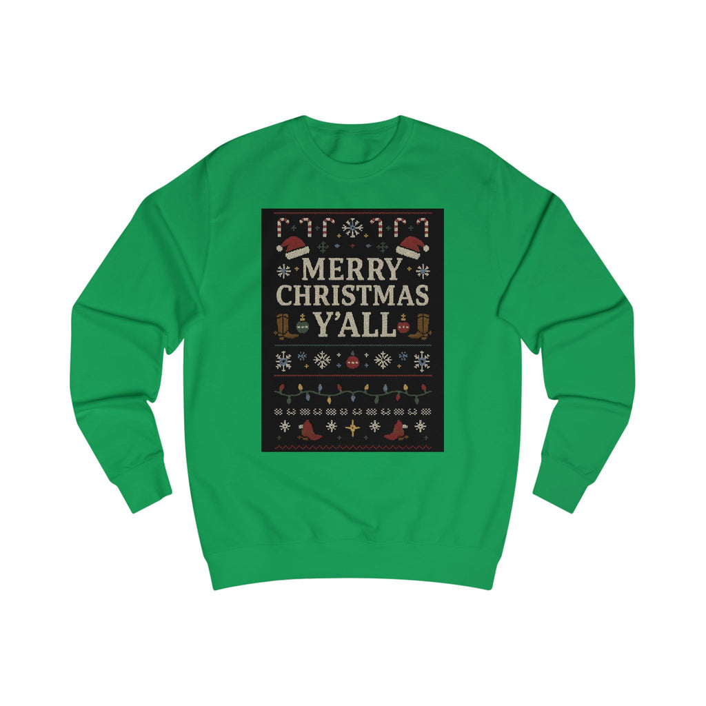 Merry Christmas Y'all Unisex Sweatshirt