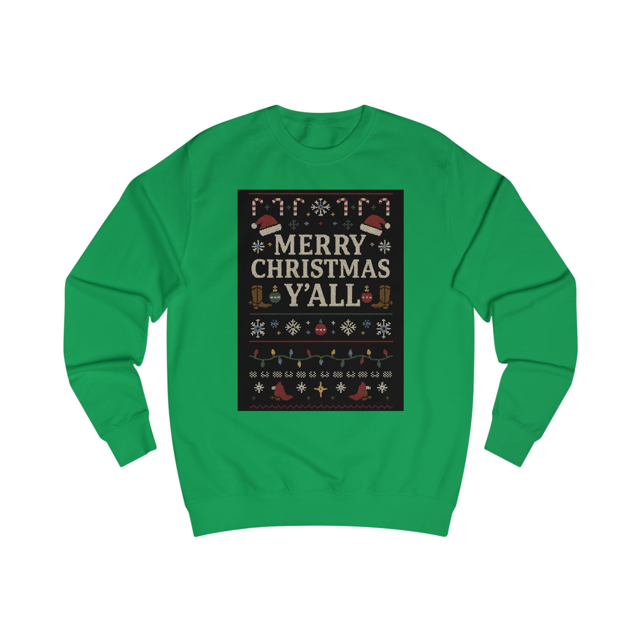 Merry Christmas Y'all Unisex Sweatshirt