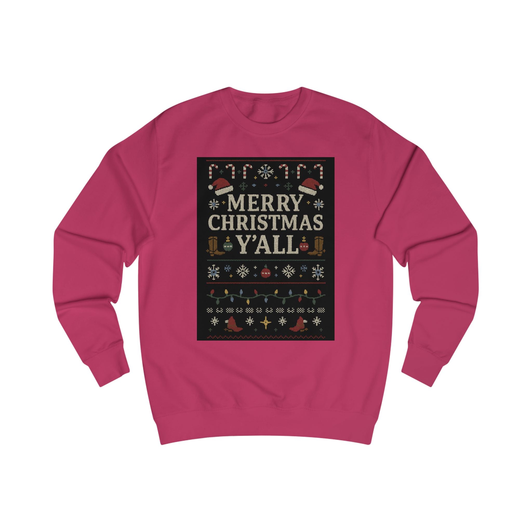 Merry Christmas Y'all Unisex Sweatshirt