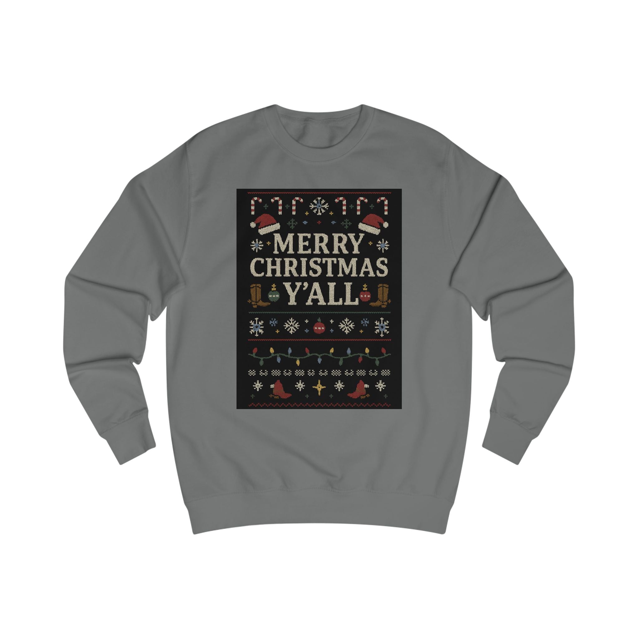 Merry Christmas Y'all Unisex Sweatshirt