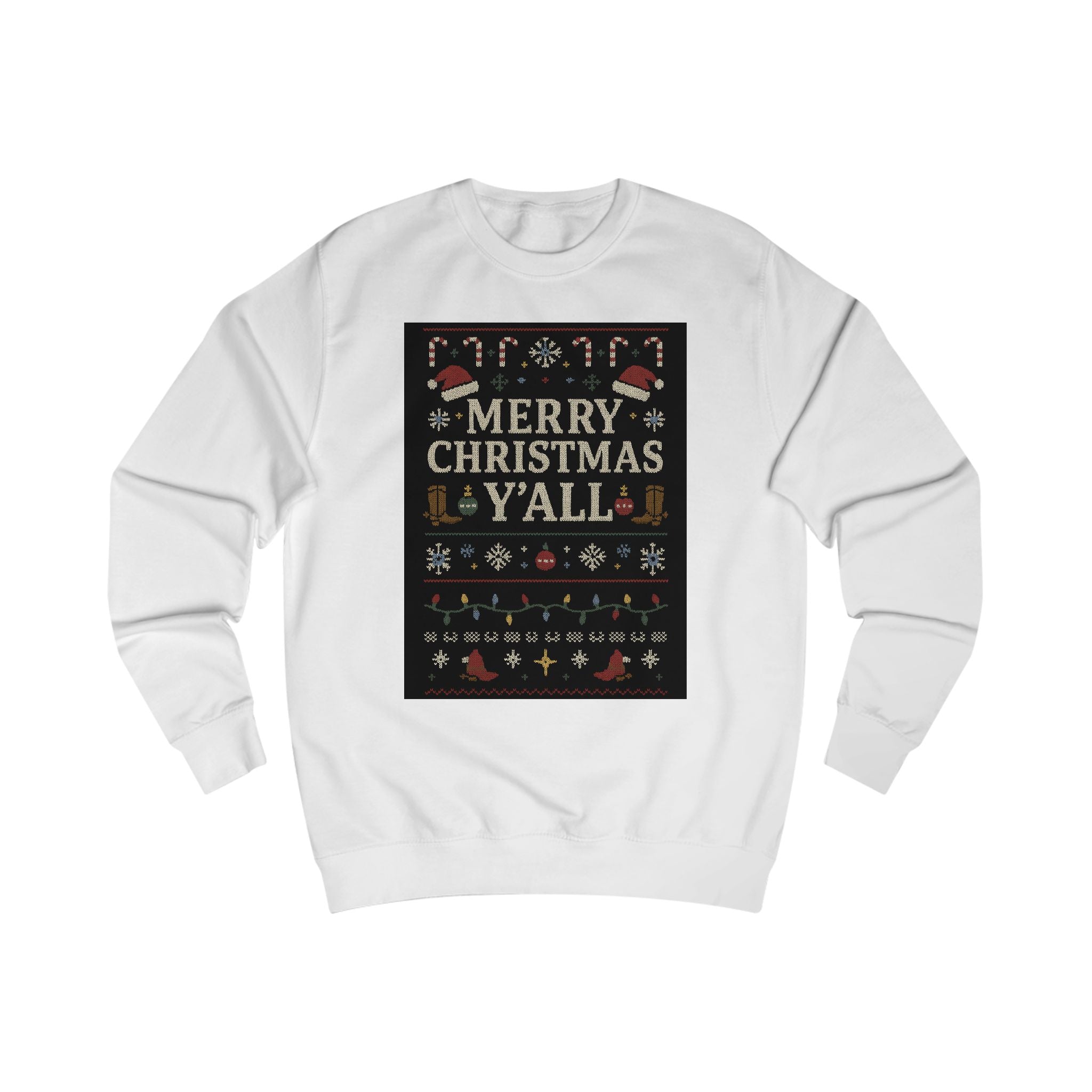 Merry Christmas Y'all Unisex Sweatshirt