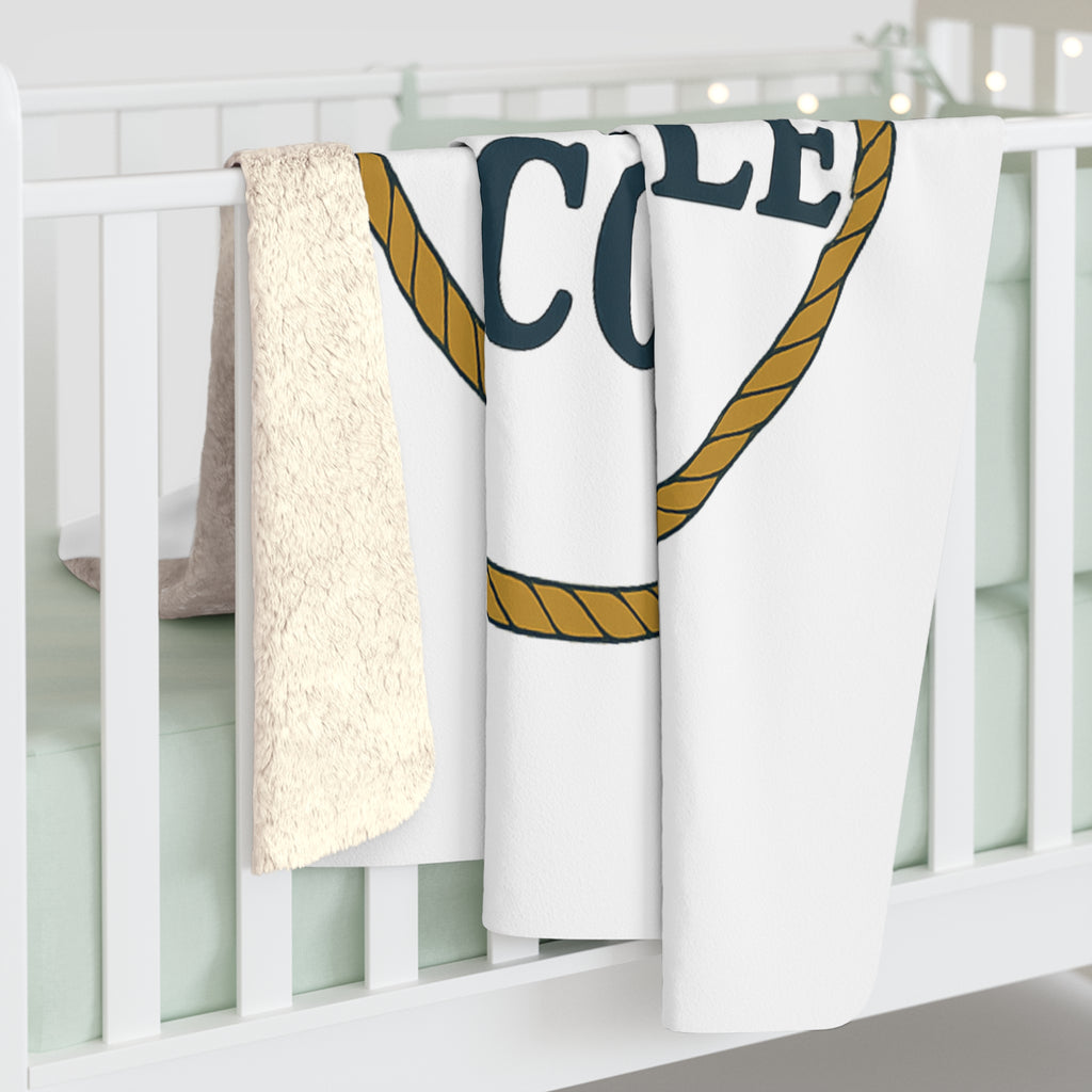 Cozy Sherpa Fleece Blanket - B-Mass Mercantile Co. Design