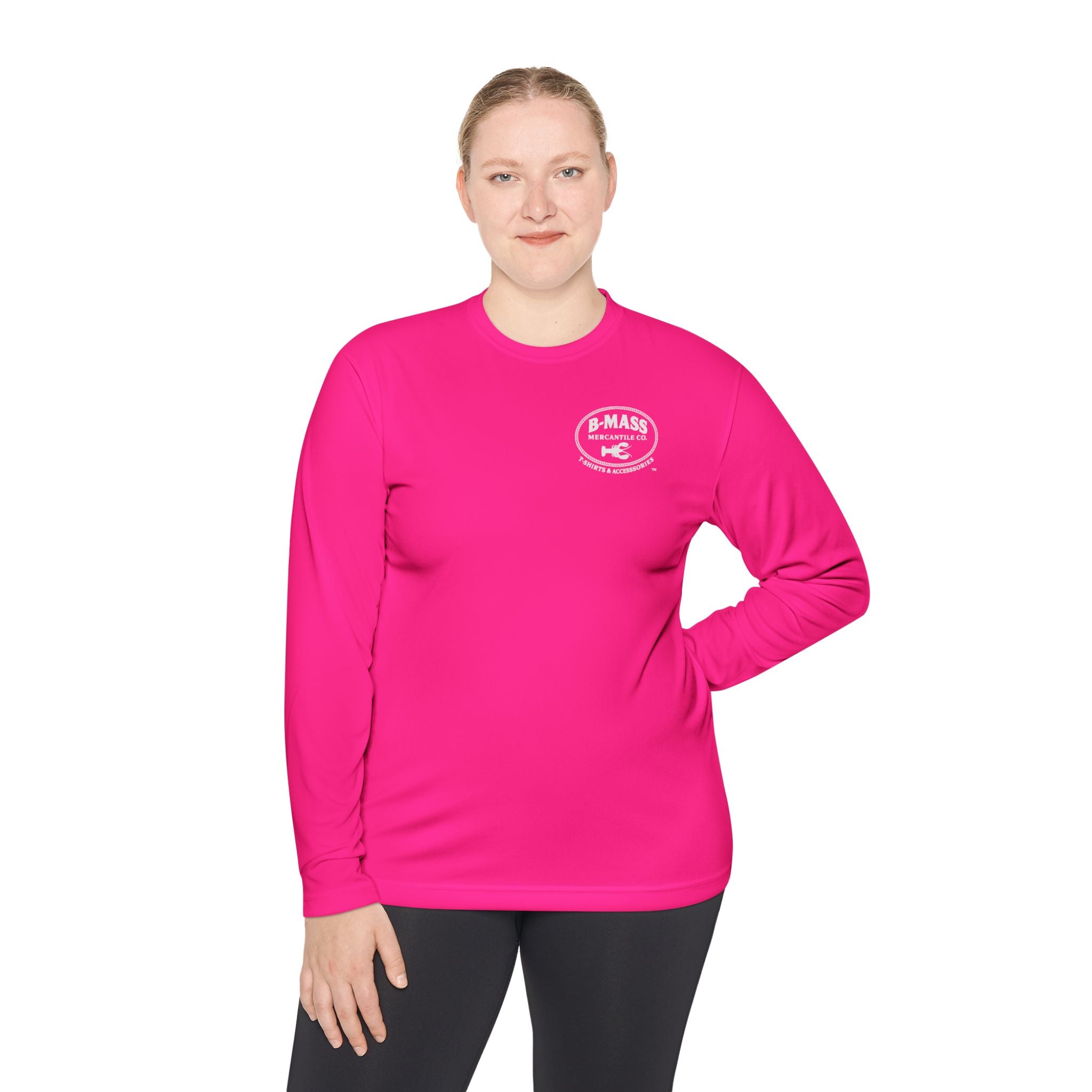 Vibrant Unisex Long Sleeve Tee with B-Mass Logo