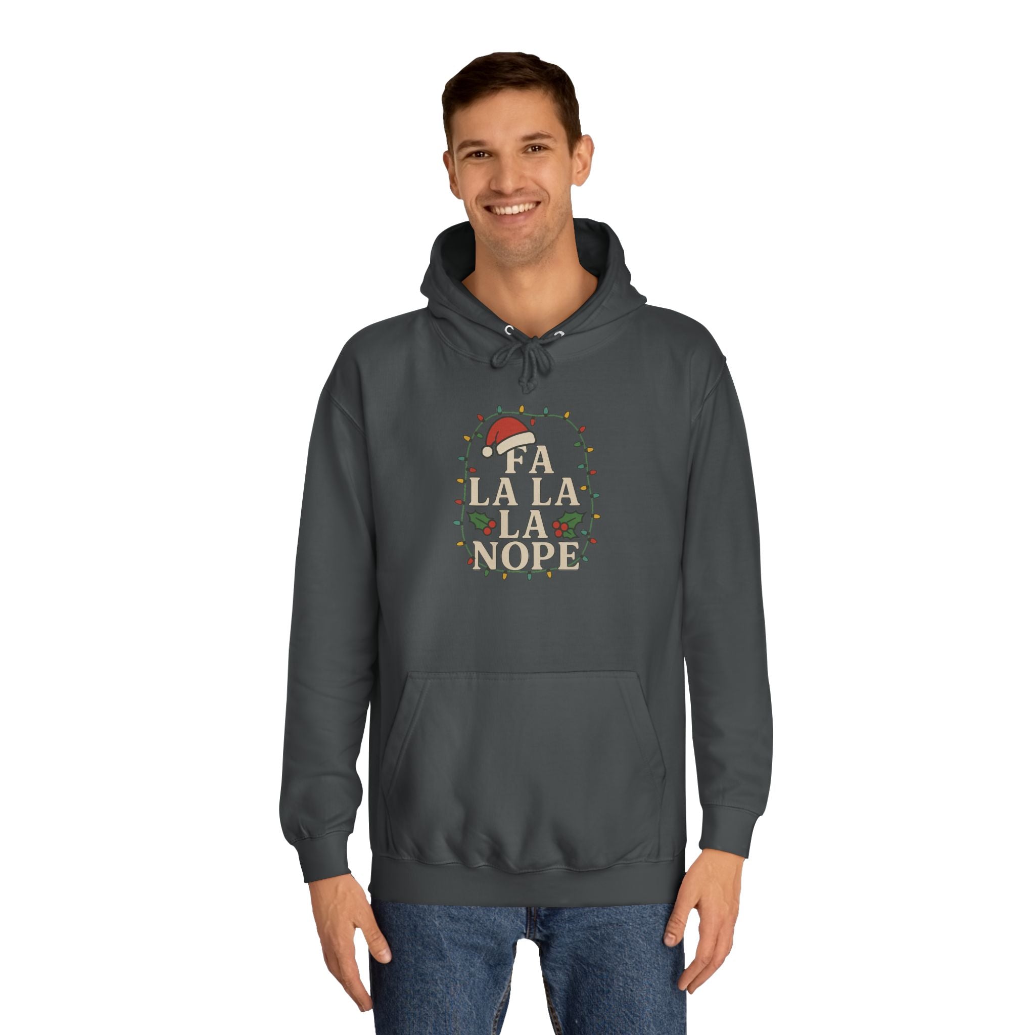 Holiday Cheer Unisex Hoodie - 'Fa La La La More'