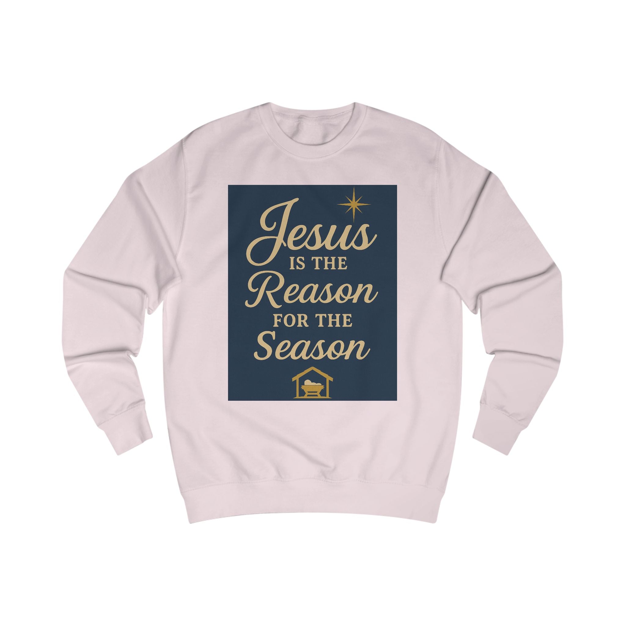 Holiday Jesus Sweatshirt - Reason for the Season Unisex Crew