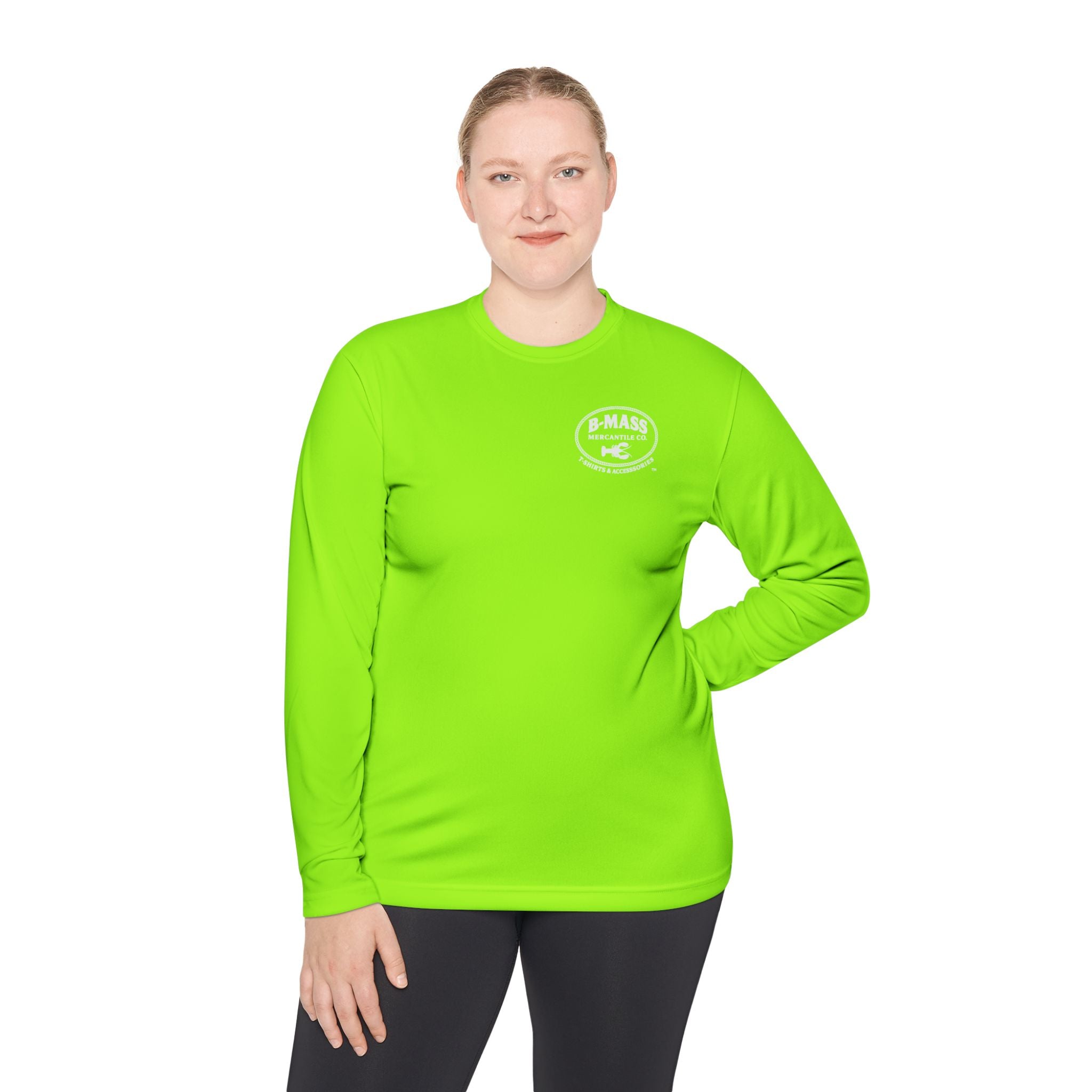 Vibrant Unisex Long Sleeve Tee with B-Mass Logo