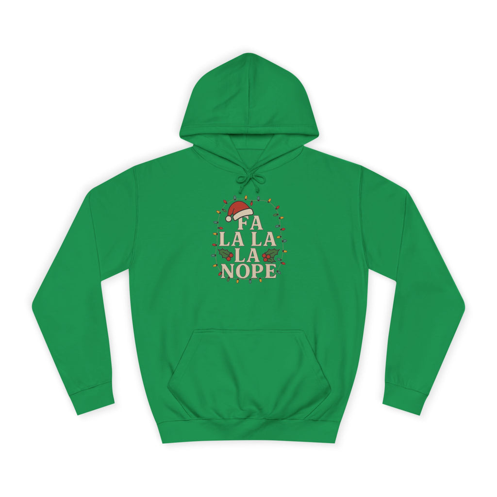 Holiday Cheer Unisex Hoodie - 'Fa La La La More'