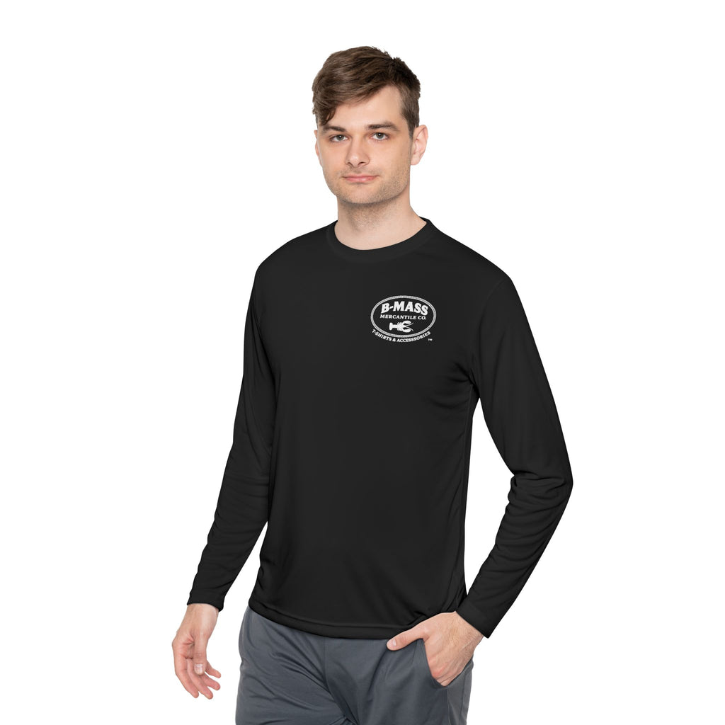 Vibrant Unisex Long Sleeve Tee with B-Mass Logo